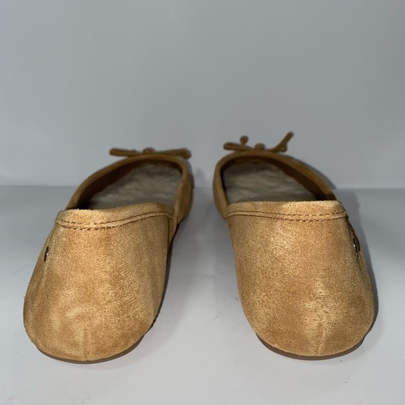 SOLD NEW UGG LANE GENUINE SHEARLING LINE SUEDE FLA - Picture 7 of 11